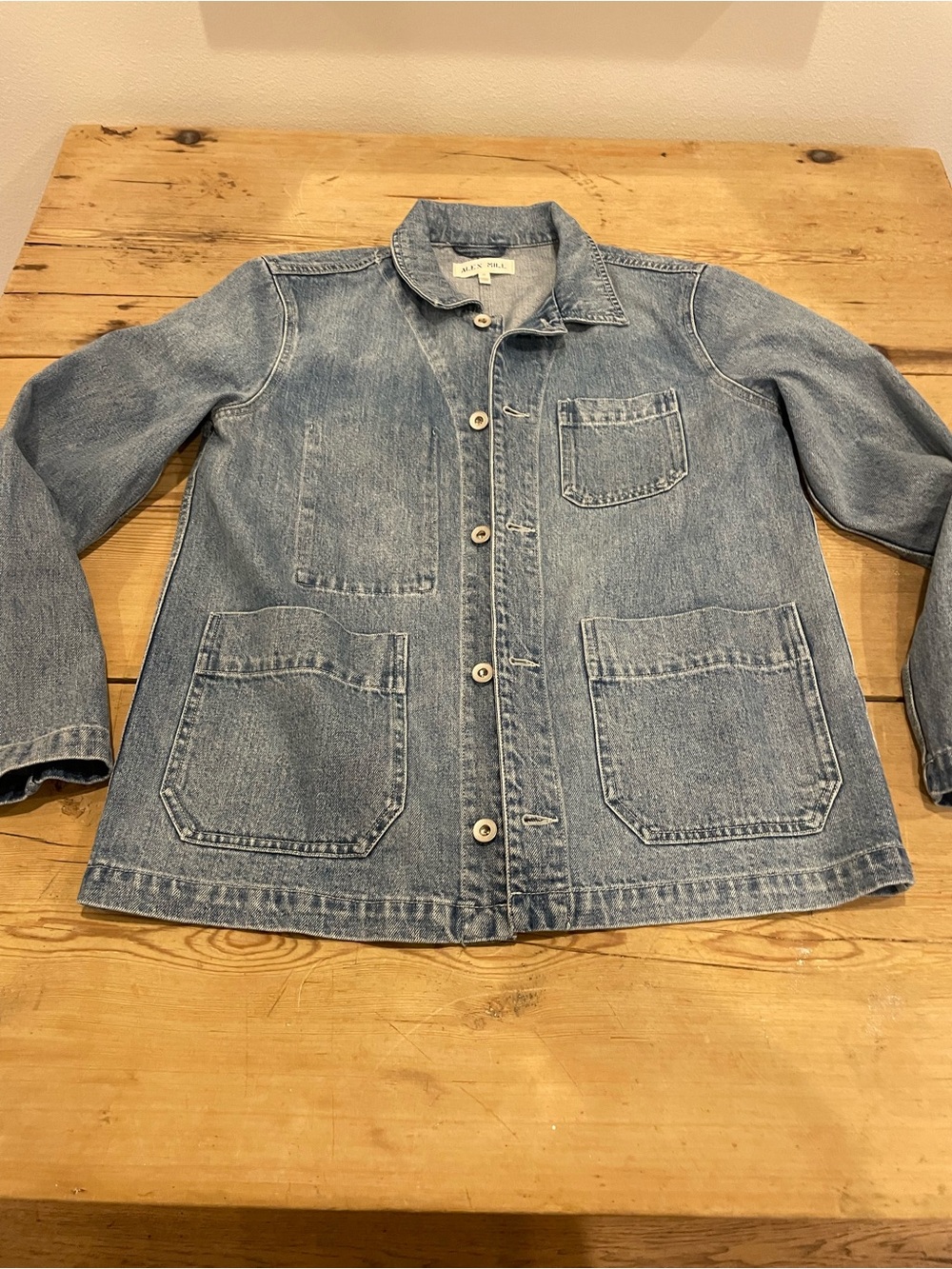 Alex Mill Light Blue Denim Work Jacket NWOT - Picture 3 of 6
